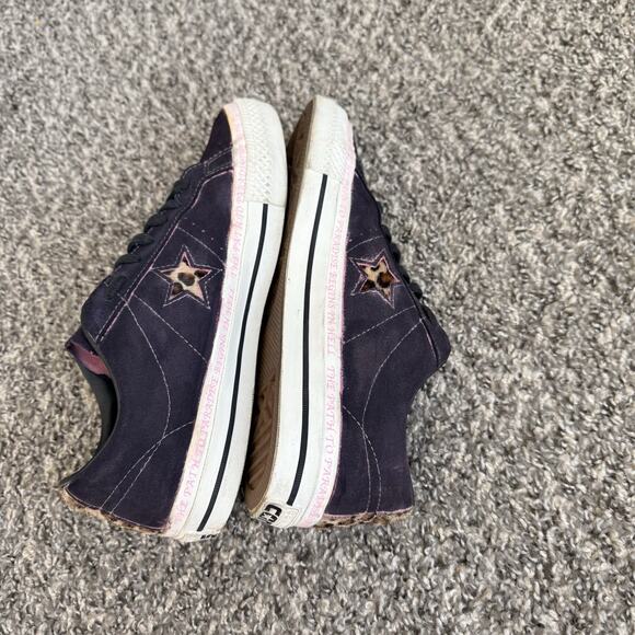 Converse Sean Pablo One Star Skate Shoe Purple Suede Sneakers Mens 8 Womens 9.5